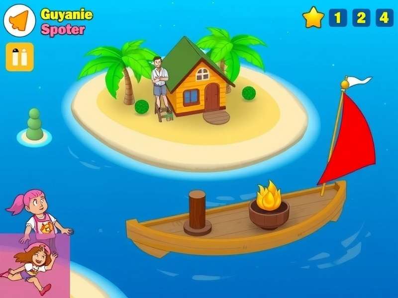 Ginger Ocean Island Hopper gameplay screenshot